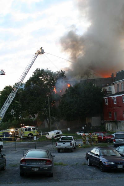 Mount Airy Fire 2007